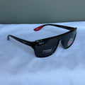 Ray-Ban x Scuderia Ferrari Flat-Top Polarize Güneş Gözlüğü