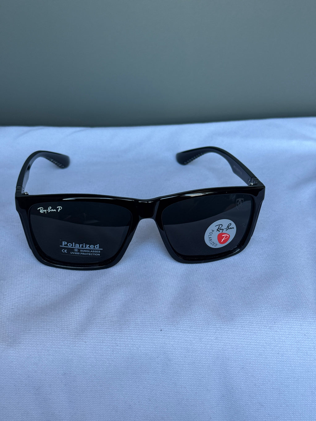 Ray-Ban x Scuderia Ferrari Square Polarize Güneş Gözlüğü