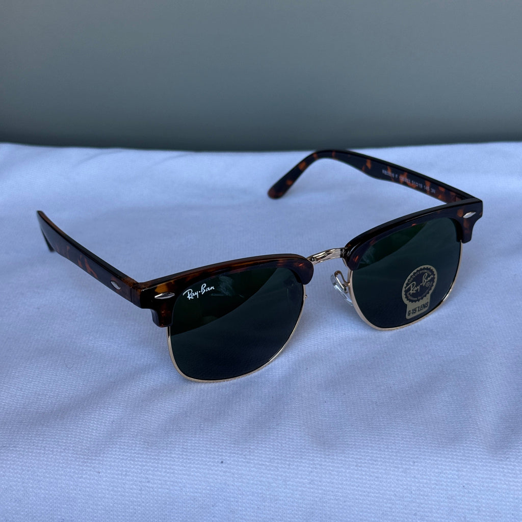 Ray-Ban Clubmaster Classic Tortoise & Gold Güneş Gözlüğü