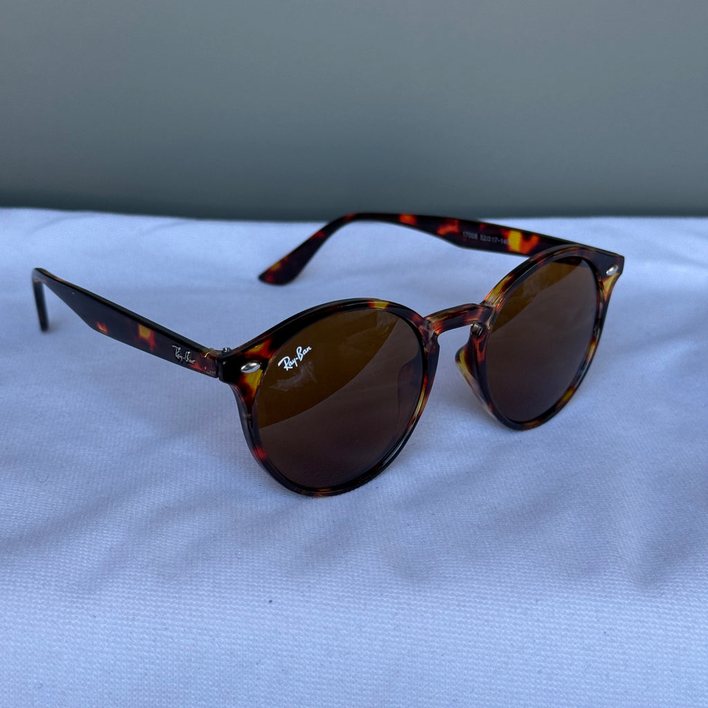Ray-Ban Round Havana & Brown Güneş Gözlüğü