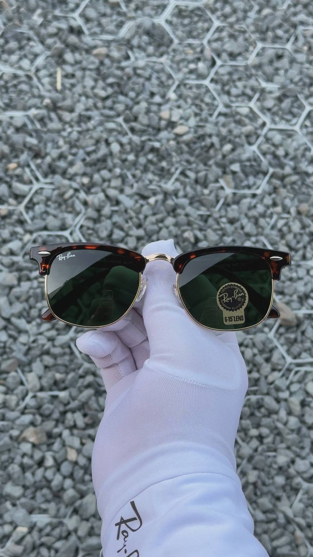 Ray-Ban Clubmaster Classic Tortoise & Gold Güneş Gözlüğü